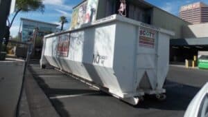 is a dumpster rental permit free